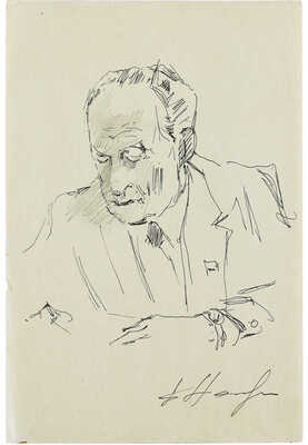 Налбандян Дмитрий Аркадьевич. Портрет архитектора М.В. Посохина